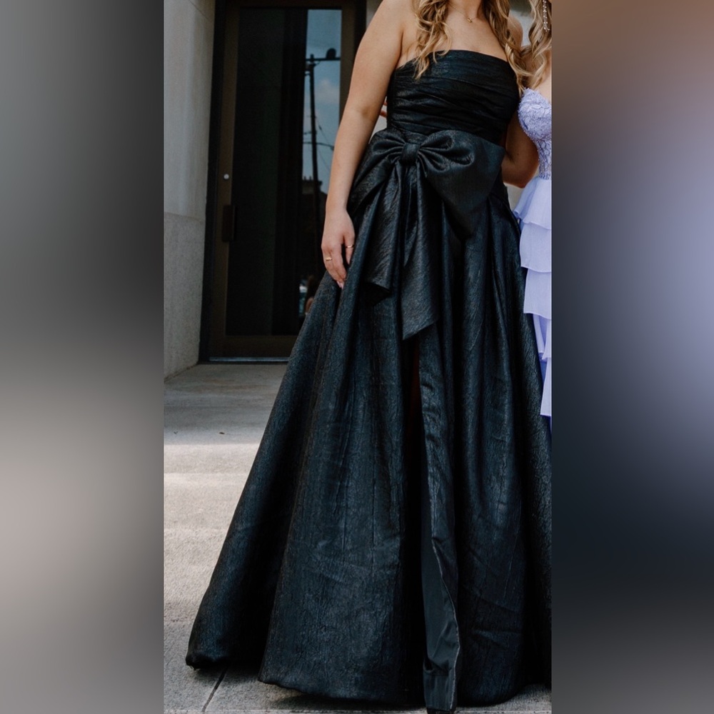 Black Sherri Hill 55214 prom dress